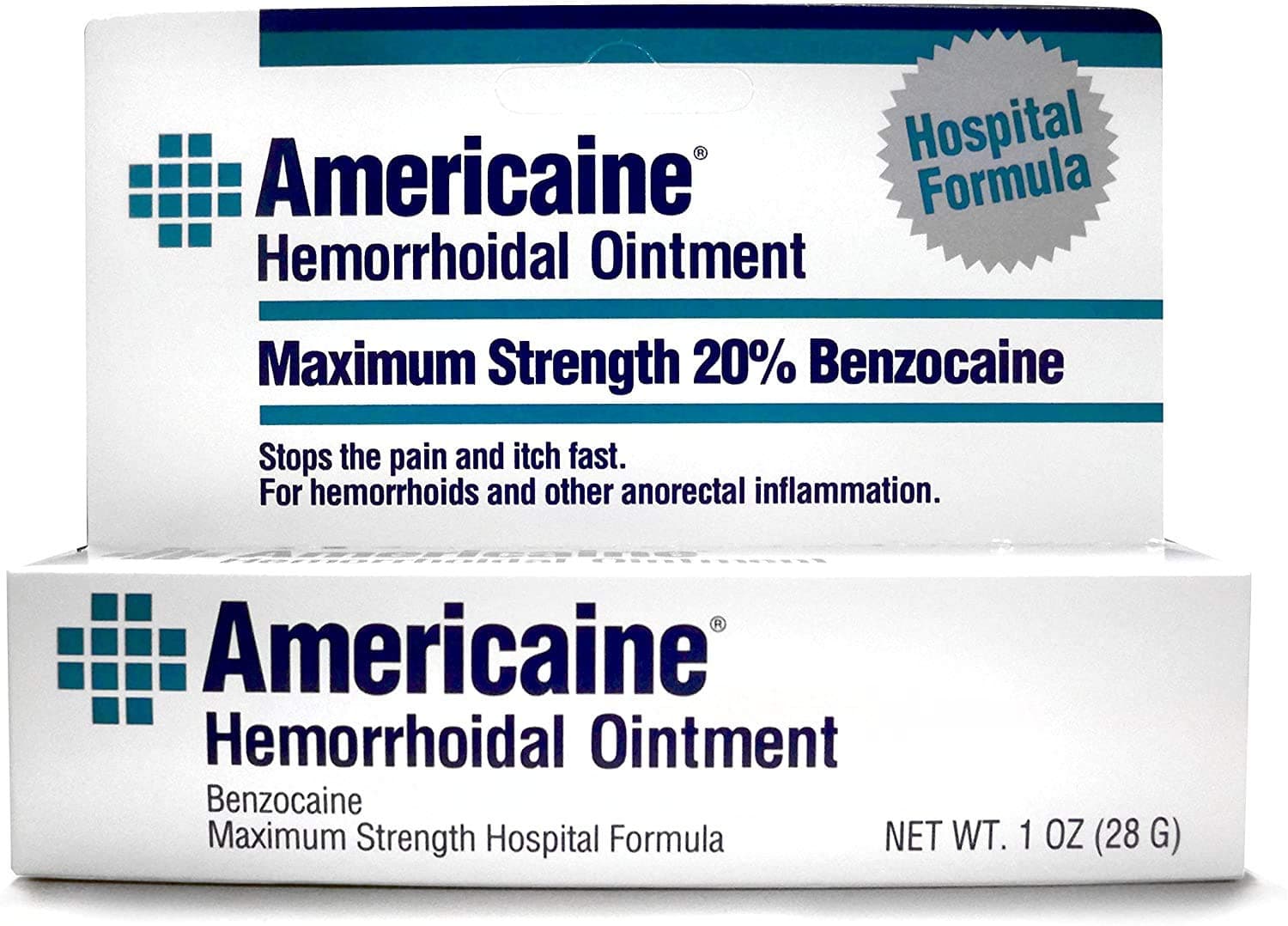 AmericaineHemorrhoidal Ointment, Maximum Strength - 1 oz (5 Pack)