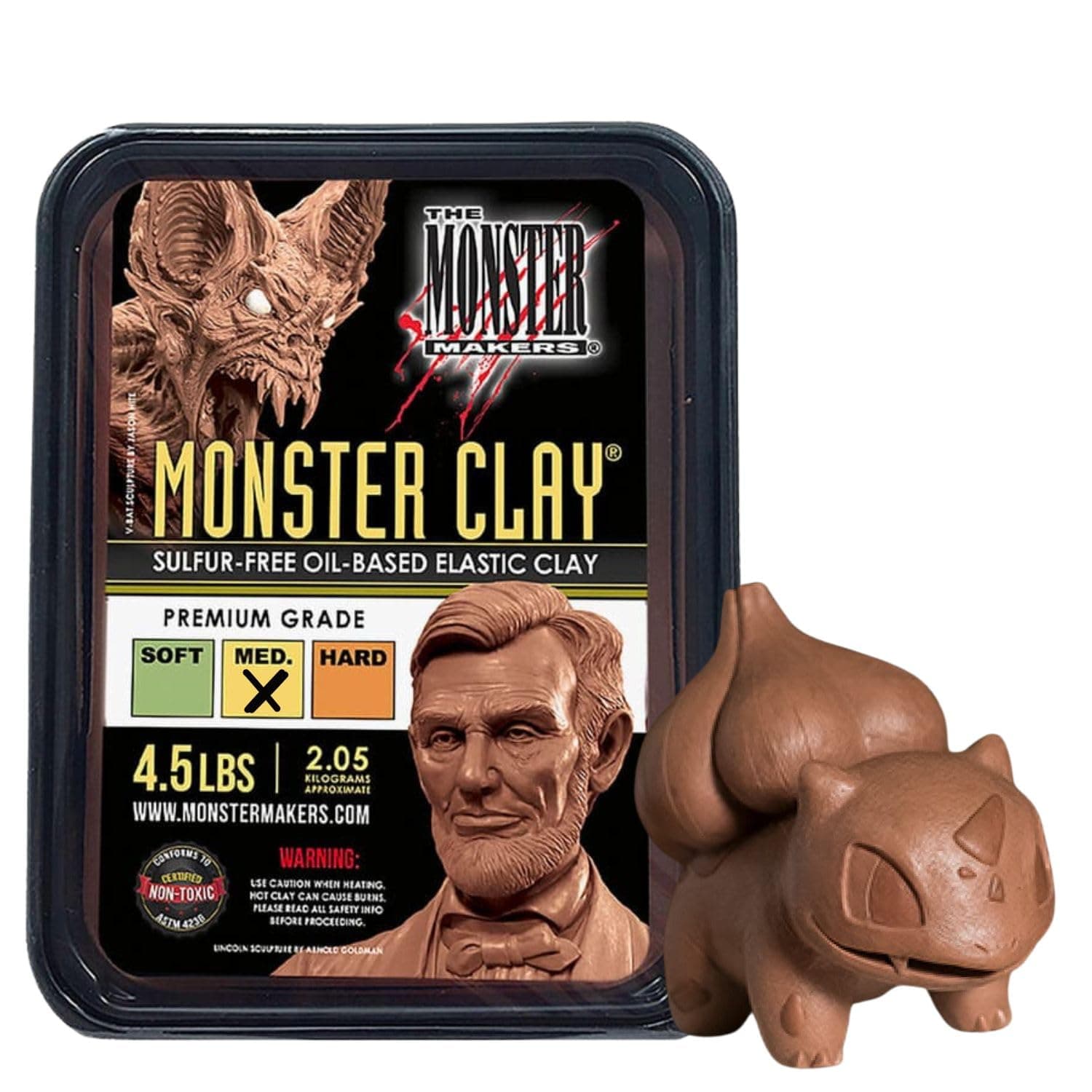 Monster Premium Grade Modelling Clay (2.3kg)