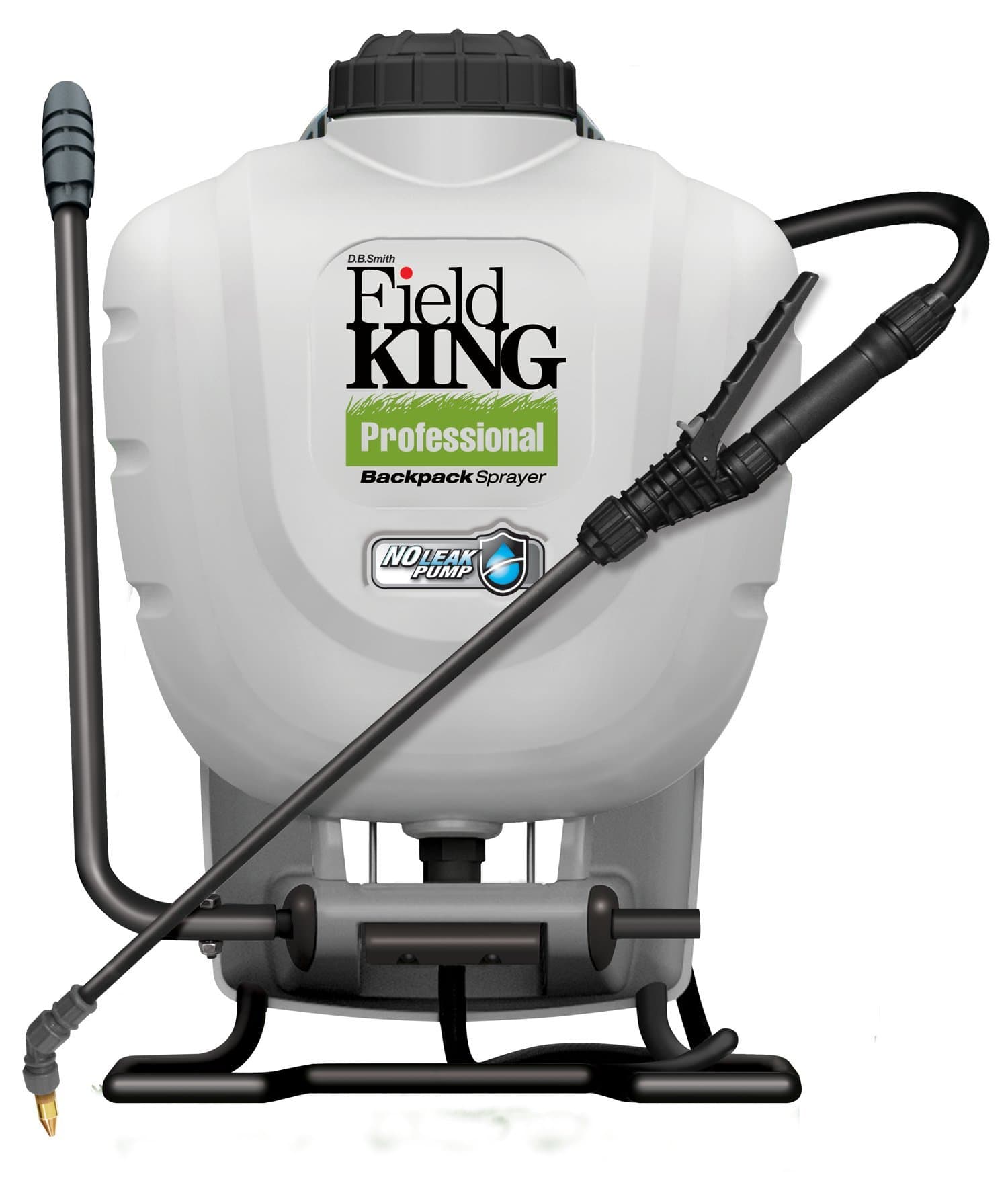 FIELD KING 190328 Backpack Sprayer, 4 Gallon, with Internal No Leak Pump Design Delivers 150 PSI