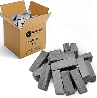 slate bar 1KG box of Black slate pencil bar