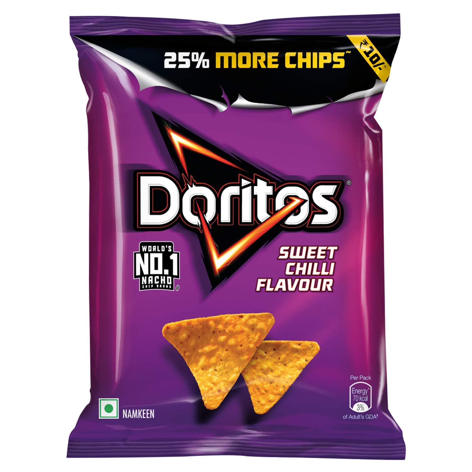 Doritos Sweet Chilli Pouch, 25 Gram