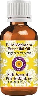 Deve Herbes Pure Marjoram Essential Oil (Origanum majorana) Steam Distilled 5ml