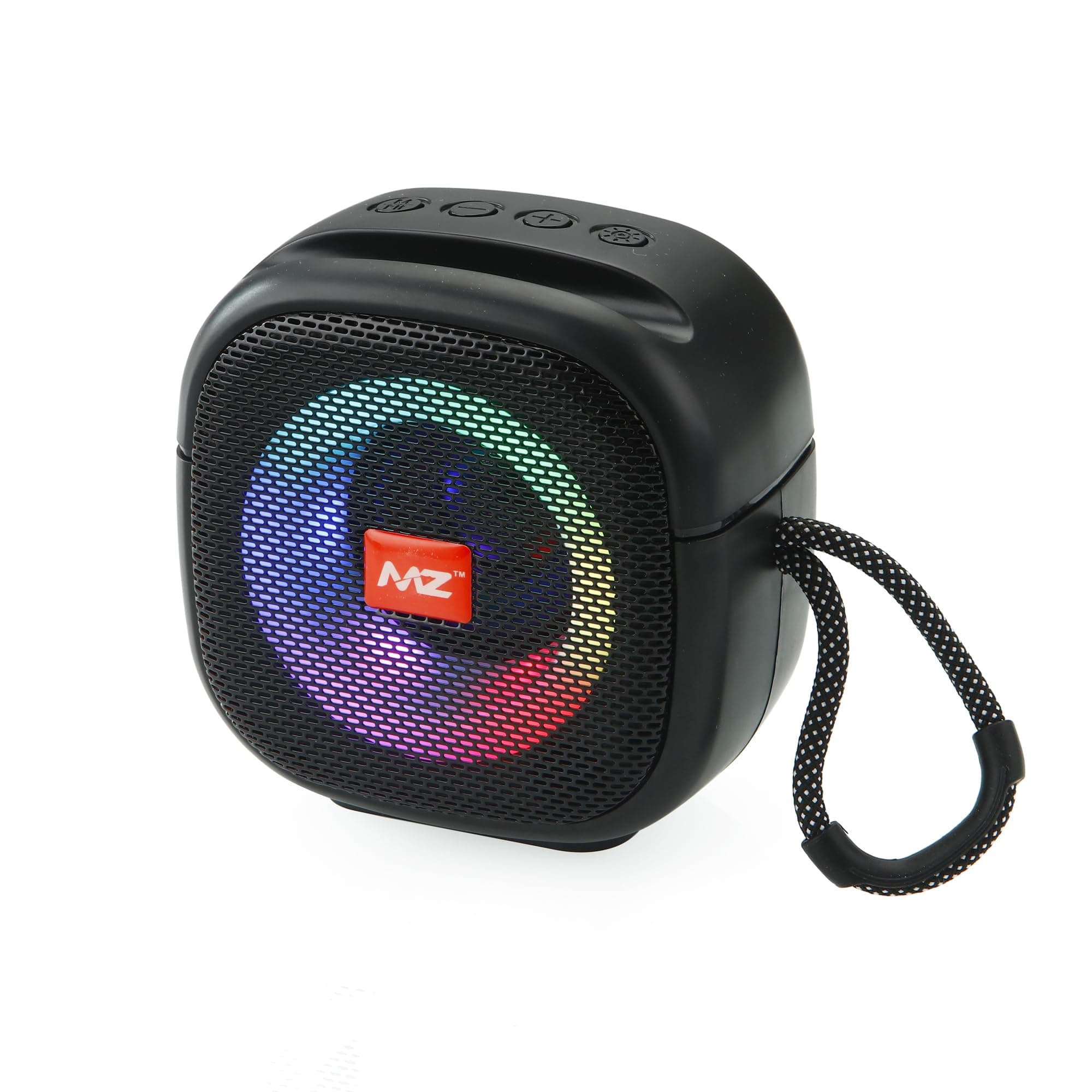 MZ M404SP (Portable Bluetooth Speaker) Dynamic Thunder Sound, in Built RGB Light 5 W Bluetooth Speaker (Multicolor)