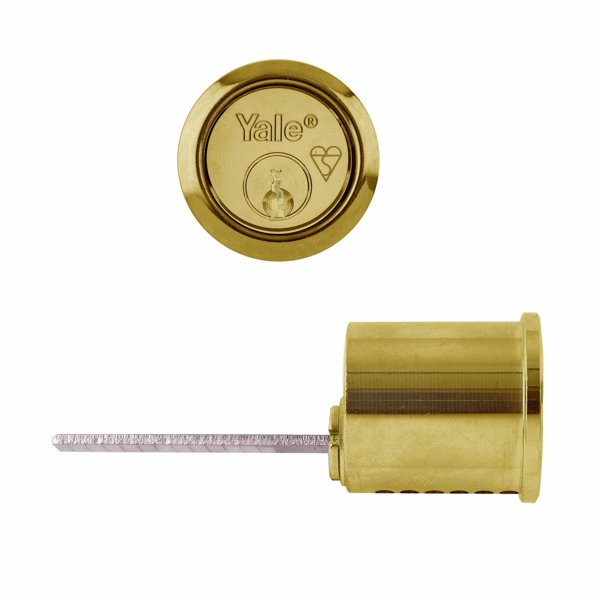 X5 2 KEY CYLINDER BRASS