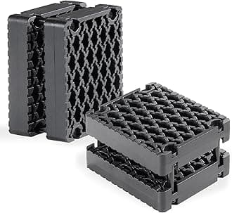 CyclingDeal 1.5" Bicycle Pedal Blocks for Child & Adult Bikes - Bring The Pedals Closer to Rider -Secure & Comfortable Riding - Premium Quality in Small/Large Size