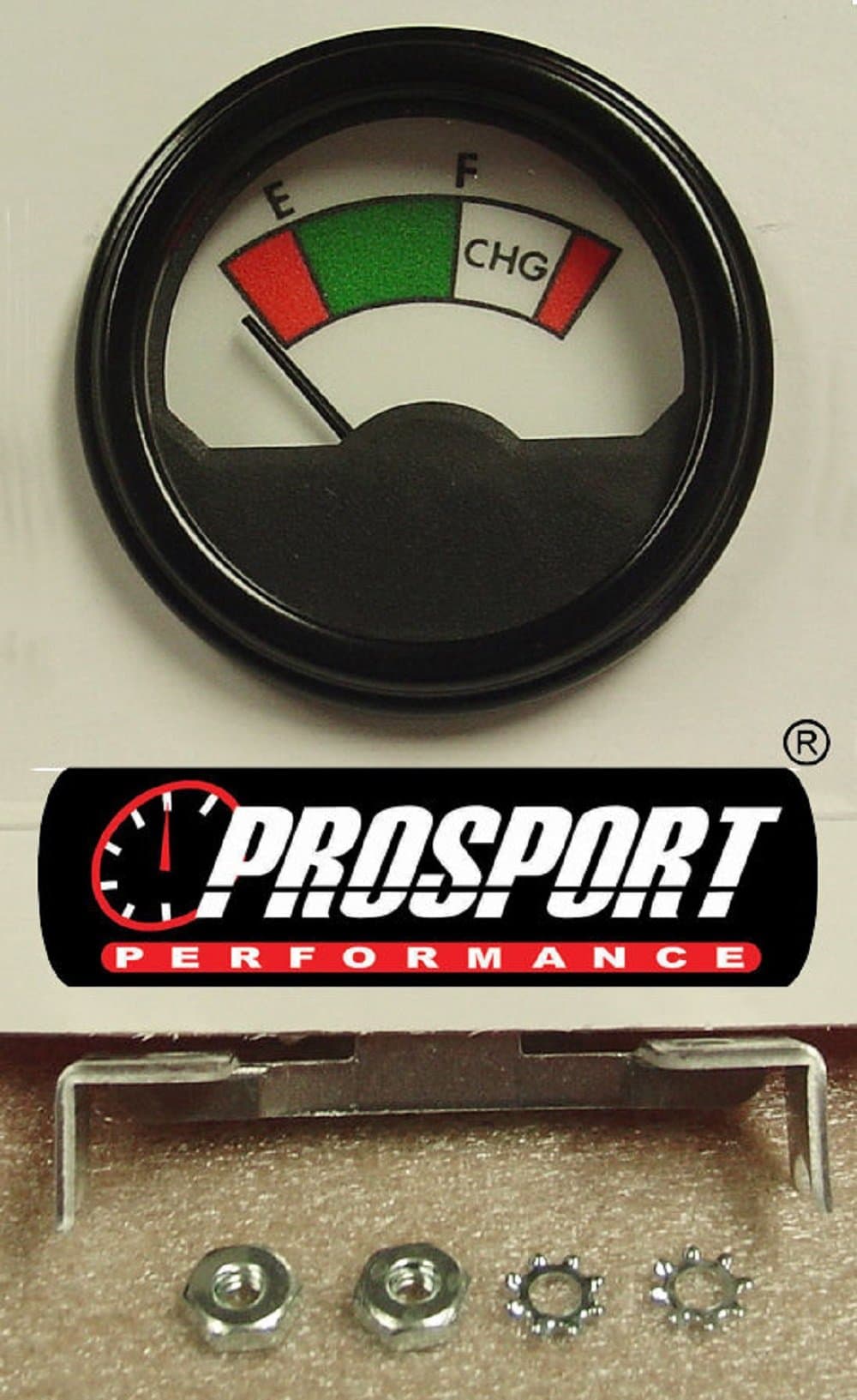 Propport Water Resistant Analog Golf Cart Battery Meter - 48 Volt Voltage Meter for Club Car, RV, Marine - State of Charge Gauge