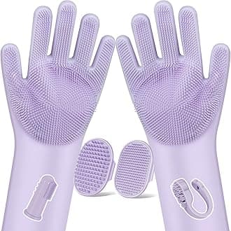 6PCS Pet Grooming Kit(Purple)