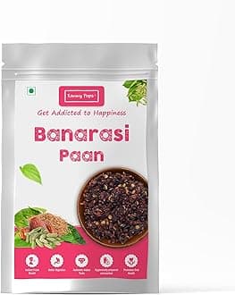 Tummy Pops | Premium Banarasi Paan Mix Without Supari | Hygienically Prepared & Packed | After Meal Digestive Mukhwas, Authentic Sweet Mouth Freshener (Banarasi Paan, 950gm)