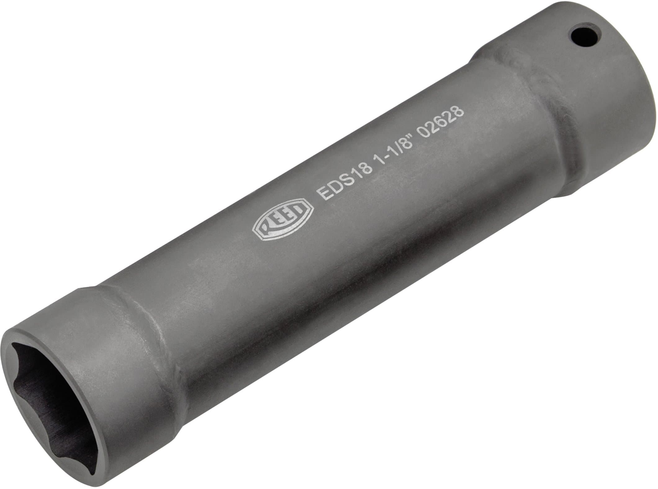 REEDTool EDS18 Extended Length Socket, 1-1/8", 6-Inch Deep