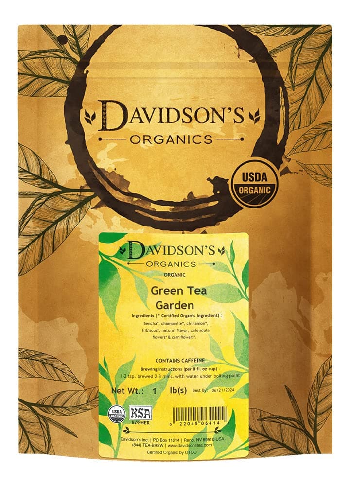 Tea Bulk, Green Tea Garden, 16 Ounce