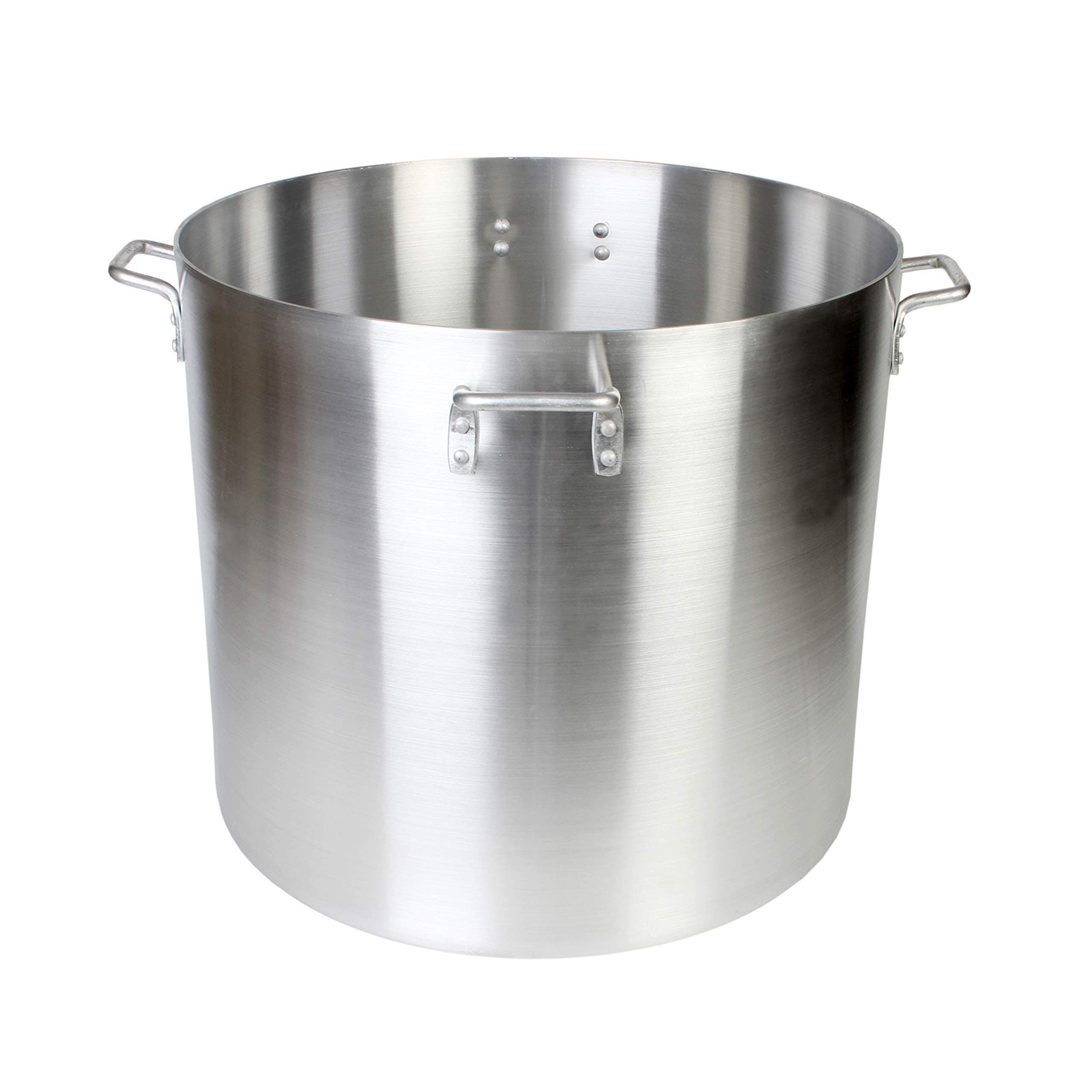 Thunder Group 160 Quart Aluminum Stock Pot, Silver