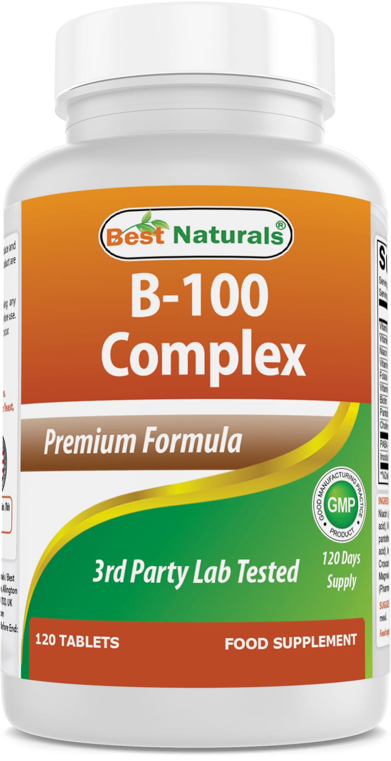 B 100 Complex 120 Tablets (120 Count (Pack of 1))