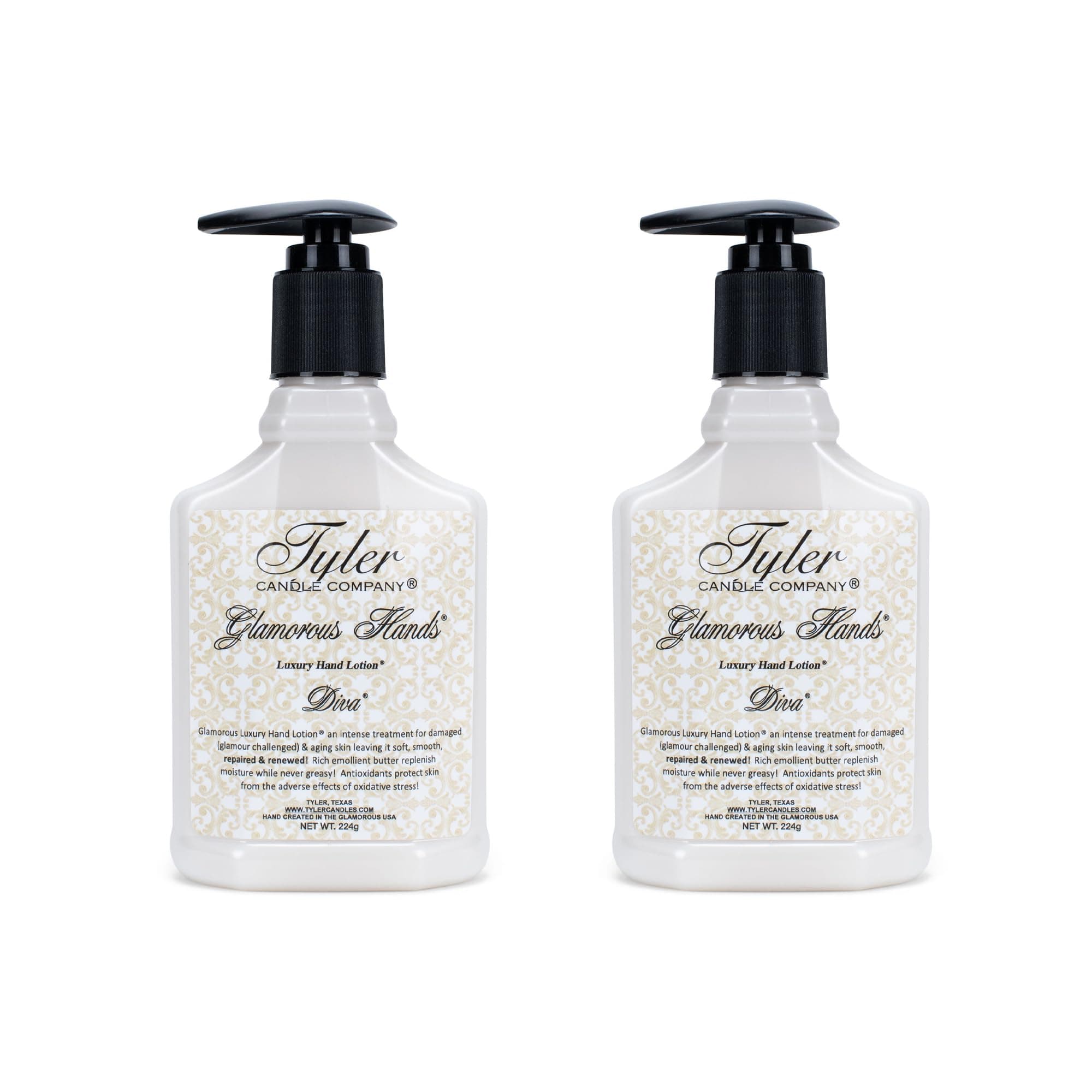 Tyler Luxury Hand Lotion 8 Oz, Diva