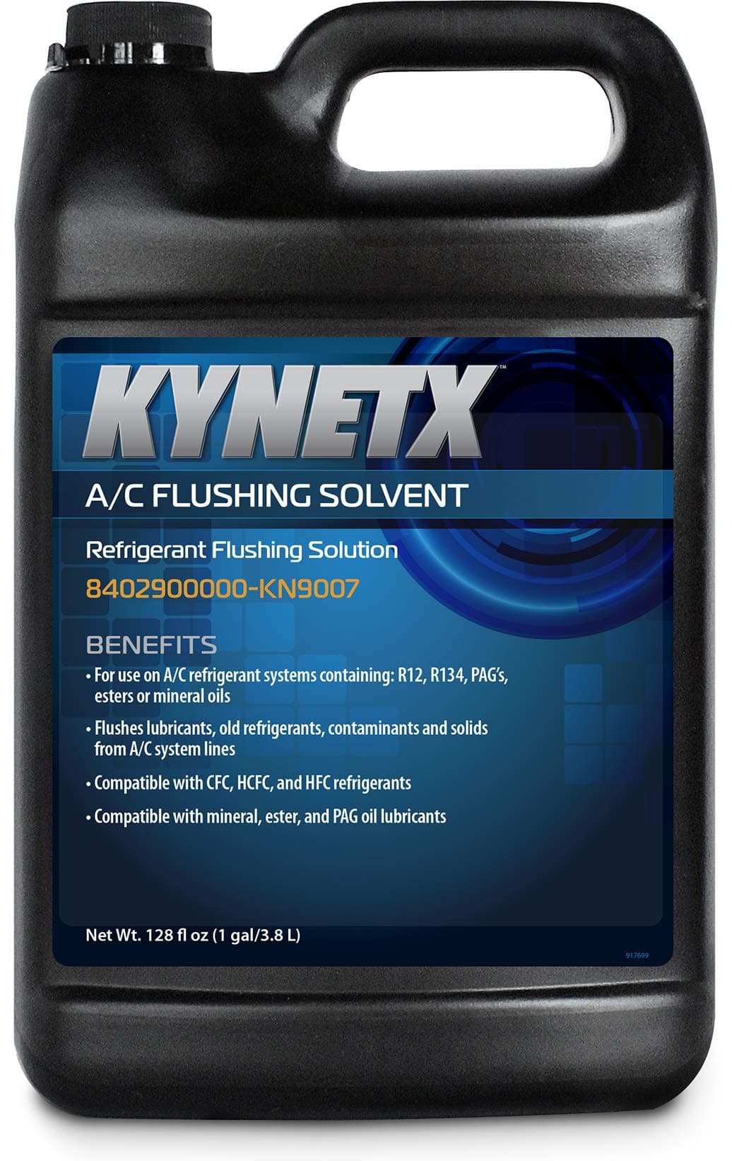 KYNETX A/C Refrigerant Flushing Solvent, 1 Gal Bottle