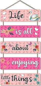 Artvibes Welcome Home Quote Decorative Wall Art MDF Wooden Wall Hanger for Living Room | Bedroom | Gifts | Decorative Items for Home | Artworks Wall Hangings Ornaments (WH_6210NN)