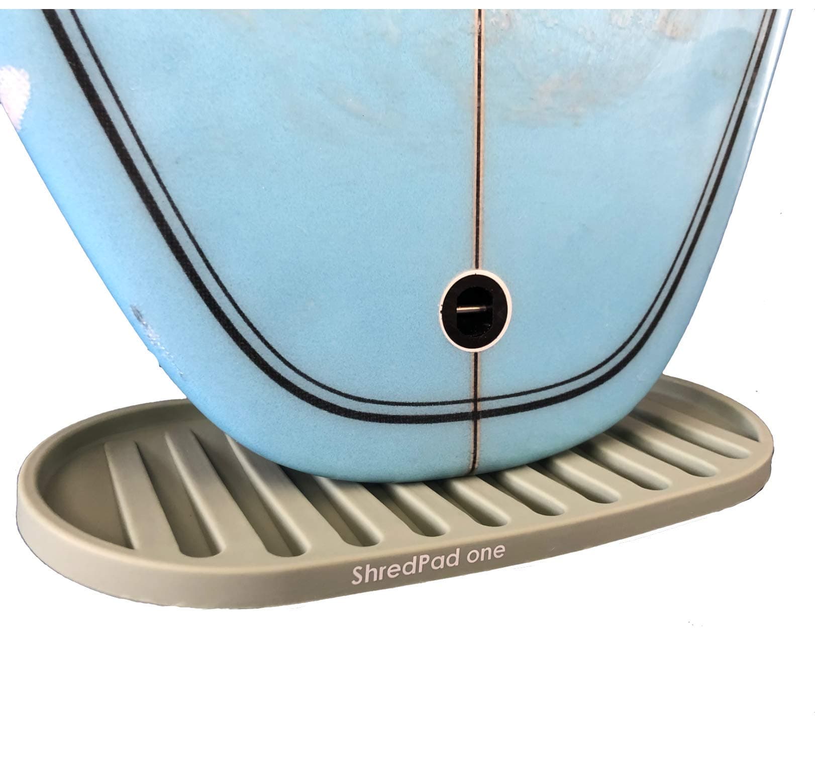 Snow Rack - Unique Snowboard/ski Vertical Wall Stand & mat (Gray)