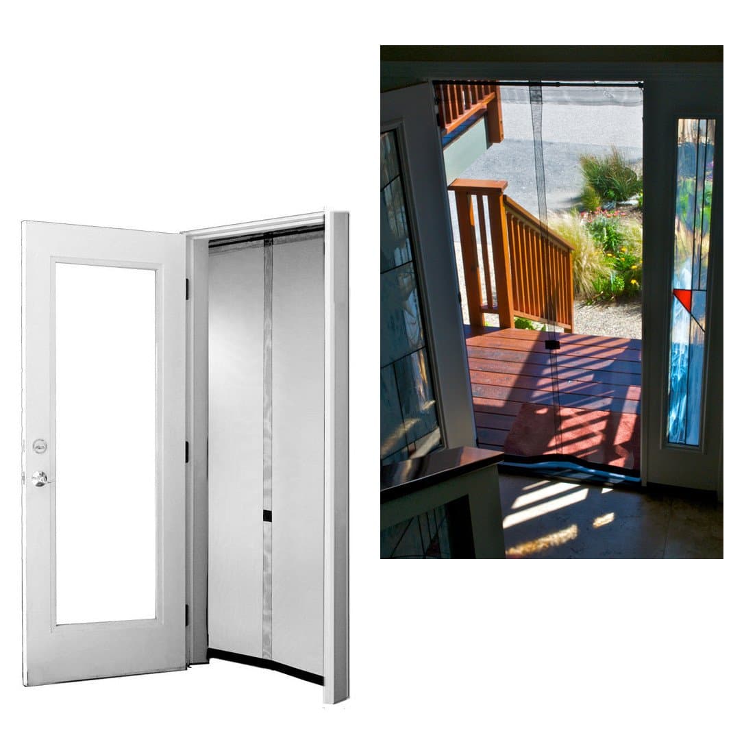 Bug Off Instant Screen Door, Portable Screen Door (80" H x 36" W)