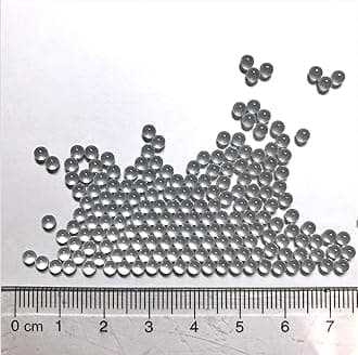 Alpha Nanotech Borosilicate Solid Glass Beads (5 mm, 0.5 kg / 1.1 lb)