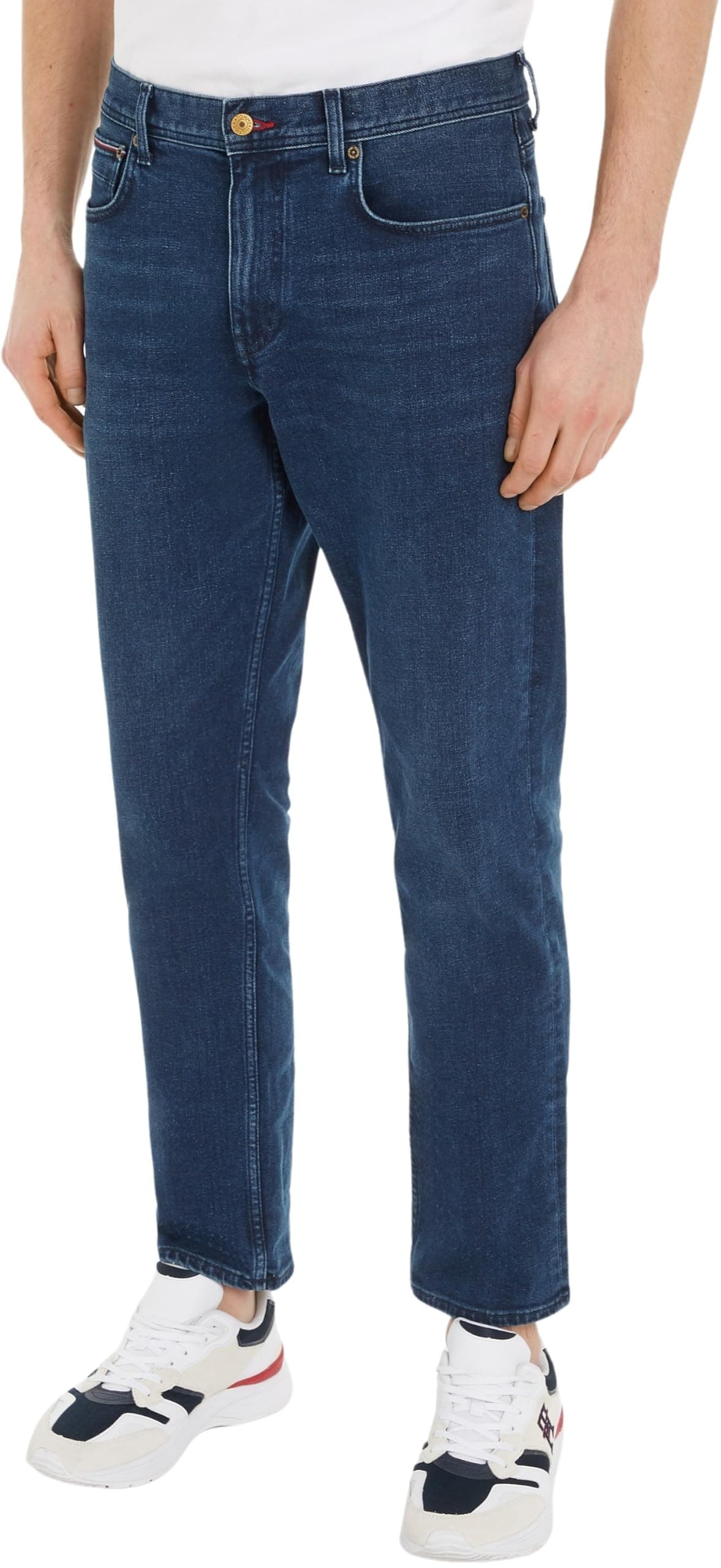 Tommy HilfigerMen's Regular Straight Fit Jeans
