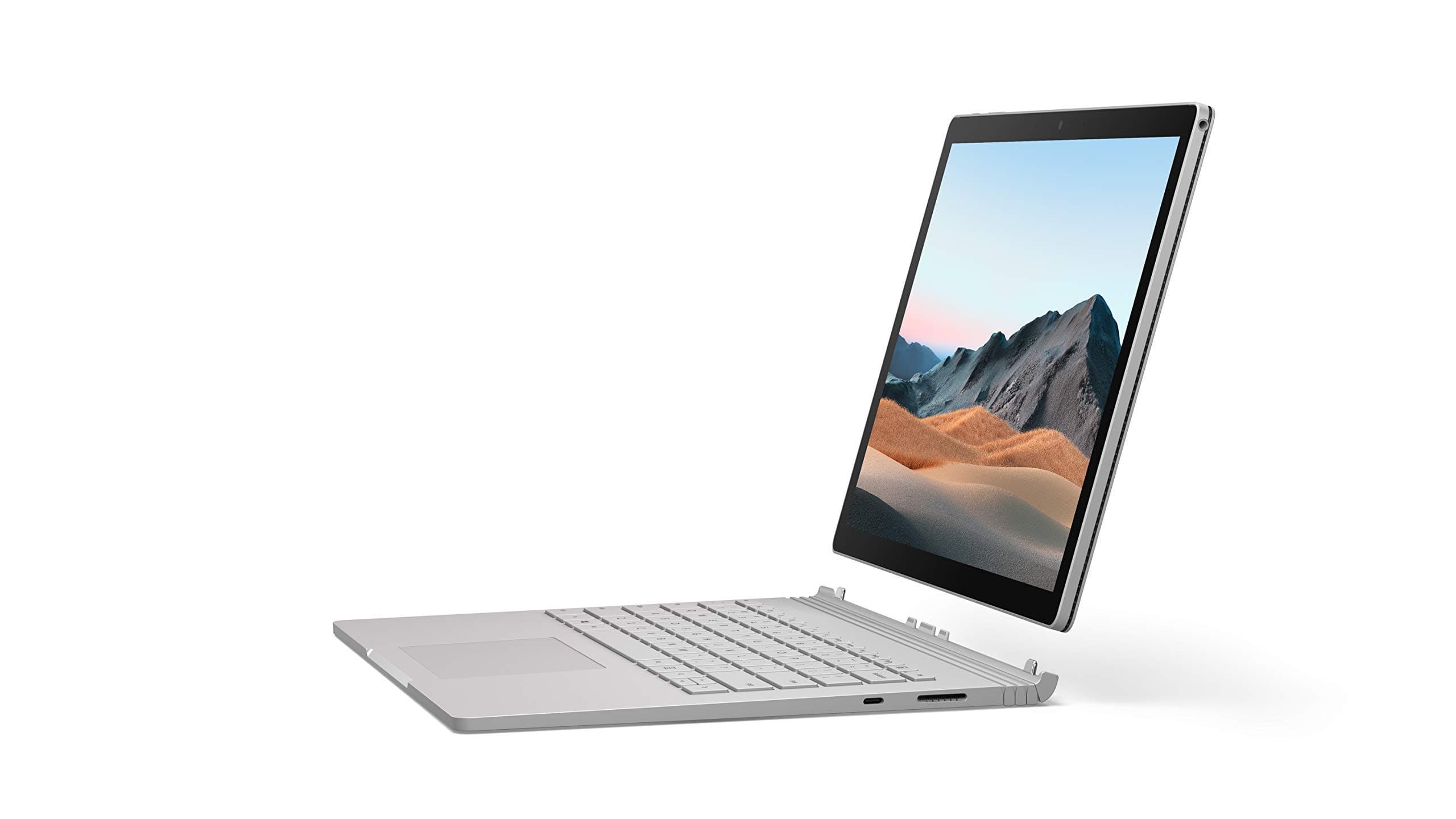 2015 Microsoft Surface Book with Intel Core i5-6300U (13.5-inch, 8GB RAM, 128GB SSD (QWERTY English) Platinum (Renewed)