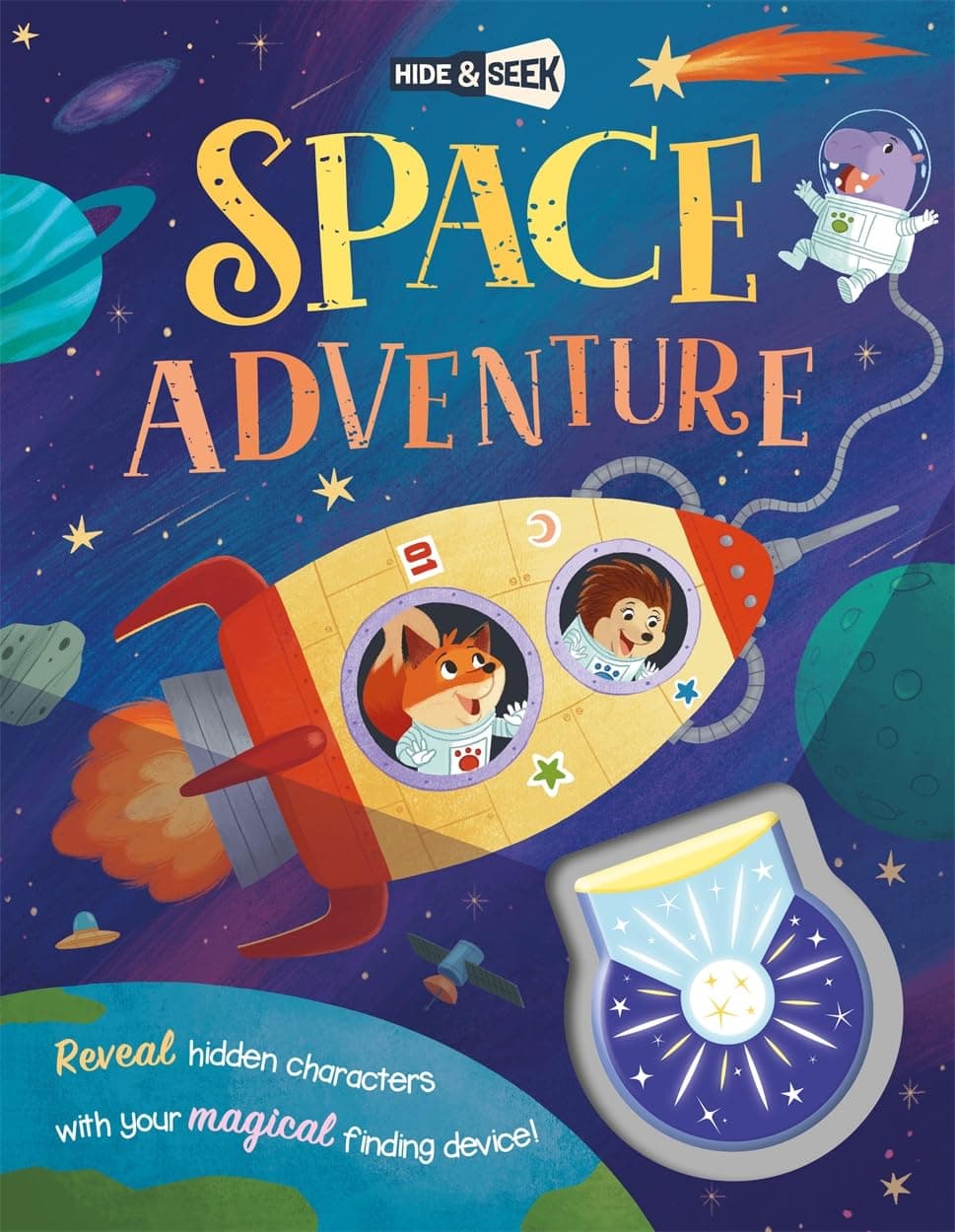 Space Adventure (Magical Light Book) Board book – 20 Jun. 2024
