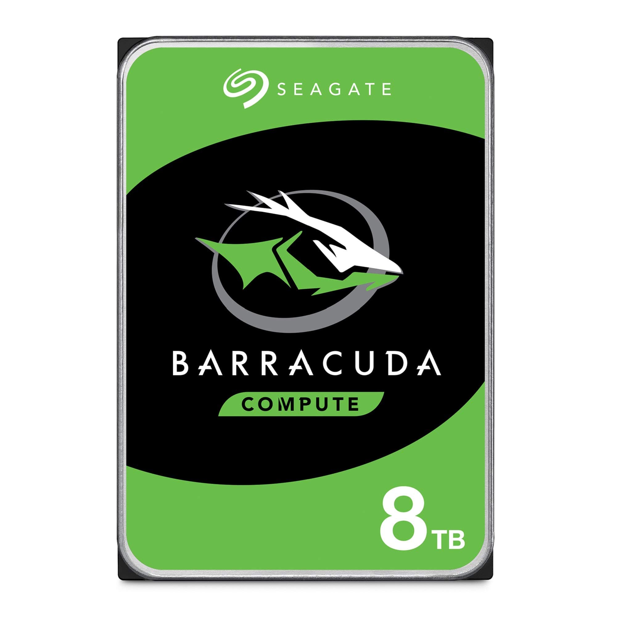 BarraCuda 8 TB Internal Hard Drive HDD – 3.5 Inch SATA 6 Gb/s, 5,400 RPM, 256 MB Cache for Computer Desktop PC (ST8000DMZ04/004)