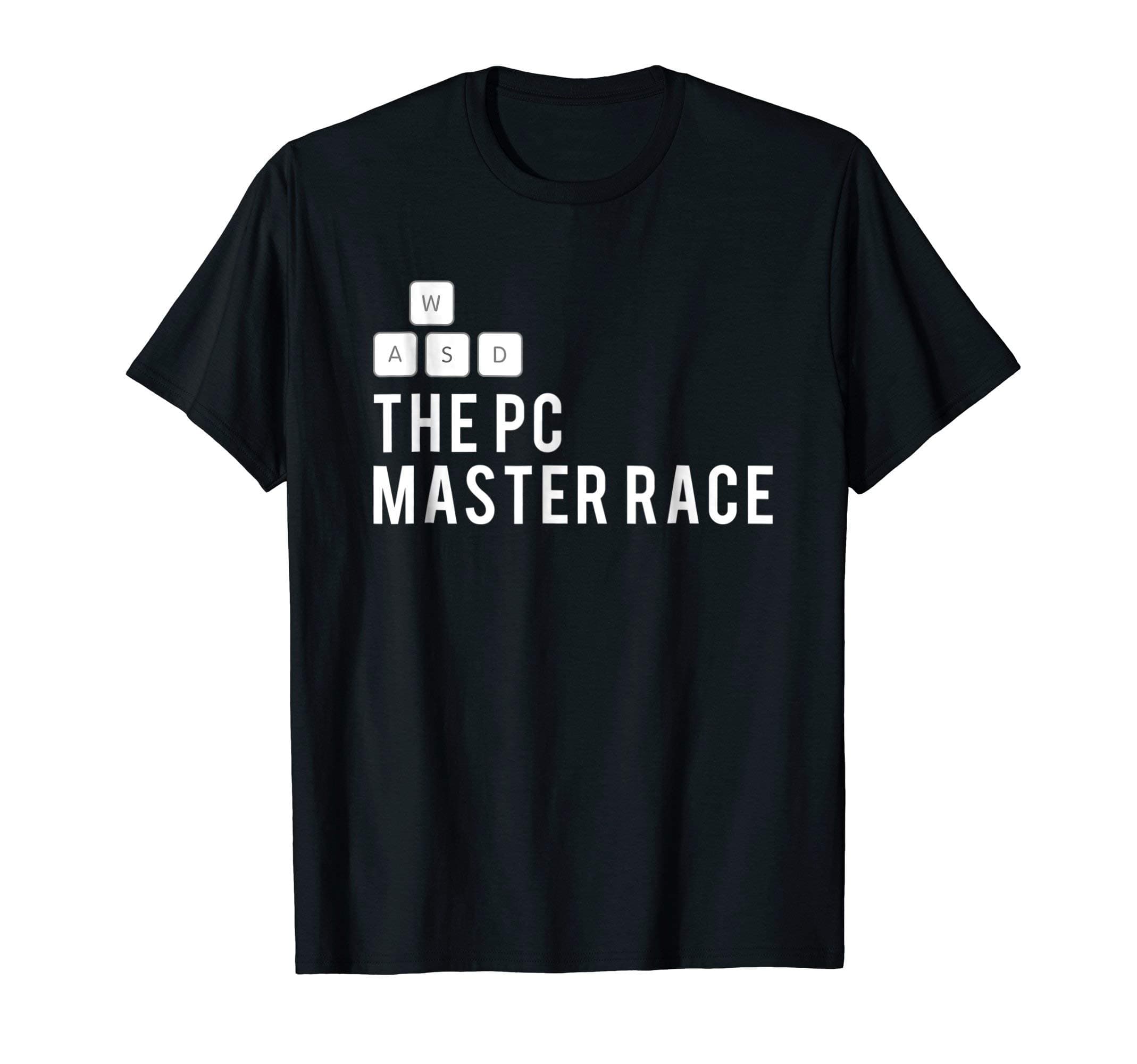 WSAD - The PC Master Race Tee Shirt For Computer Gamers