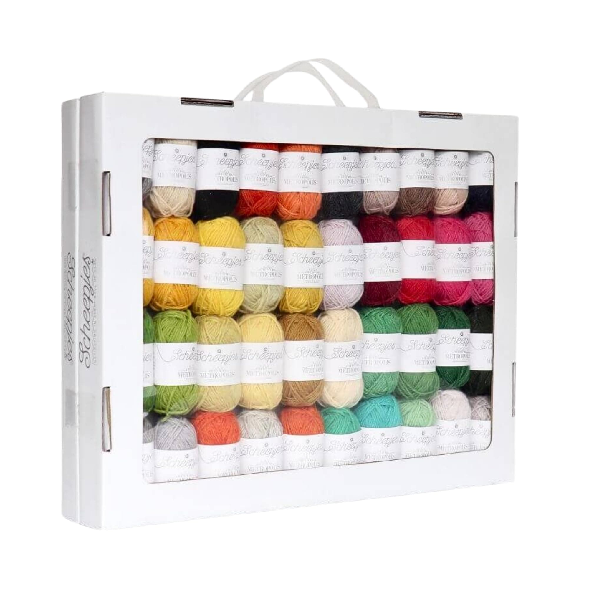 Scheepjes Metropolis Colour Pack - 80 x 10 Grams (1 Box)