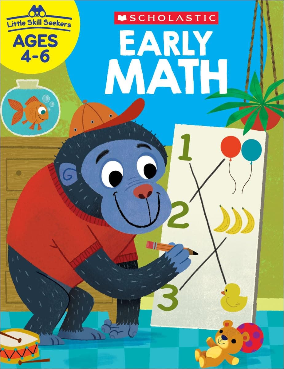 Scholastic Teacher Resources Little Skill Seekers: Early Math Paperback – April 1, 2019