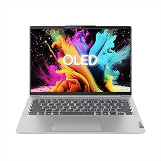 IdeaPad Slim 5 | 14 inch Full HD 1200p OLED Laptop| Intel Core Ultra 7 155H | 16GB RAM | 1TB SSD | Windows 11 Home | Cloud Grey