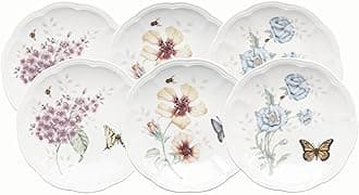 Butterfly Meadow Party Plates, Set of 6