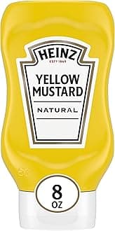 Heinz Yellow Mustard, 8 oz Bottle
