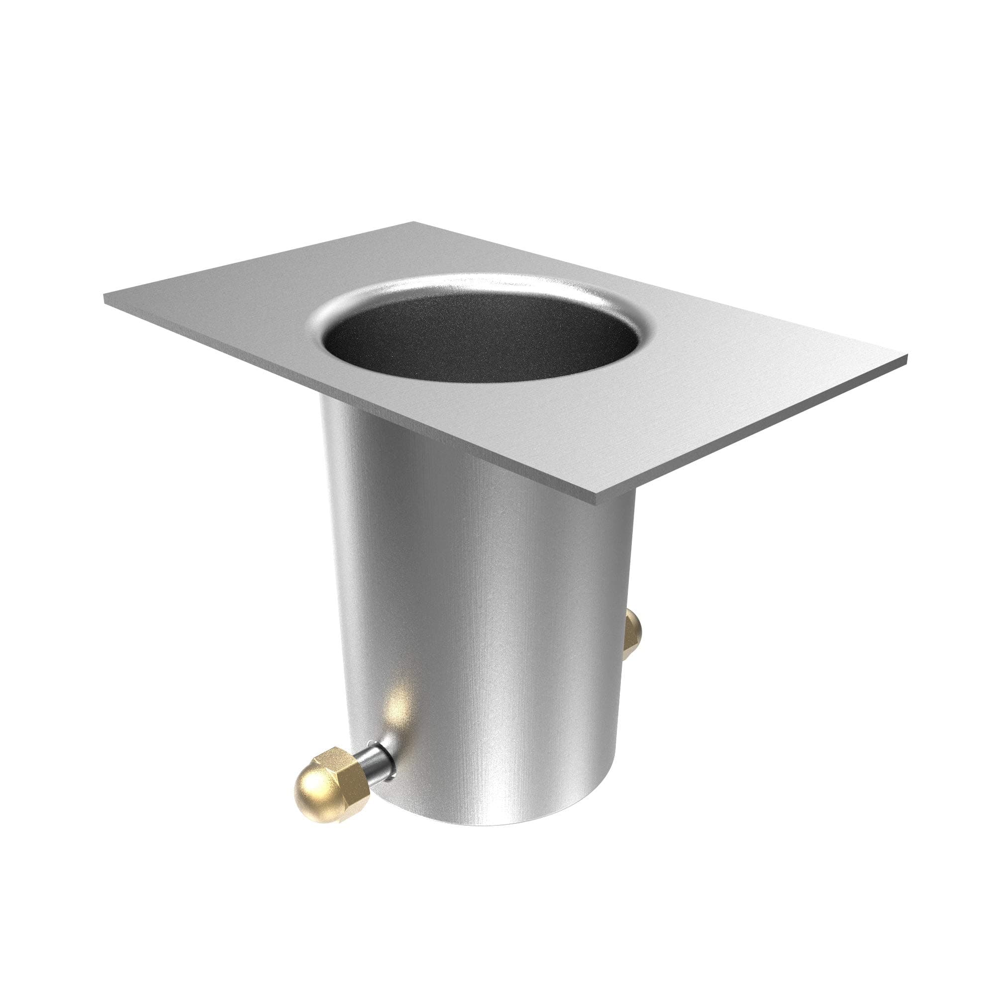 Rain Chains DirectRain Chain Gutter Adapter/Installer in Milled Aluminum Finish