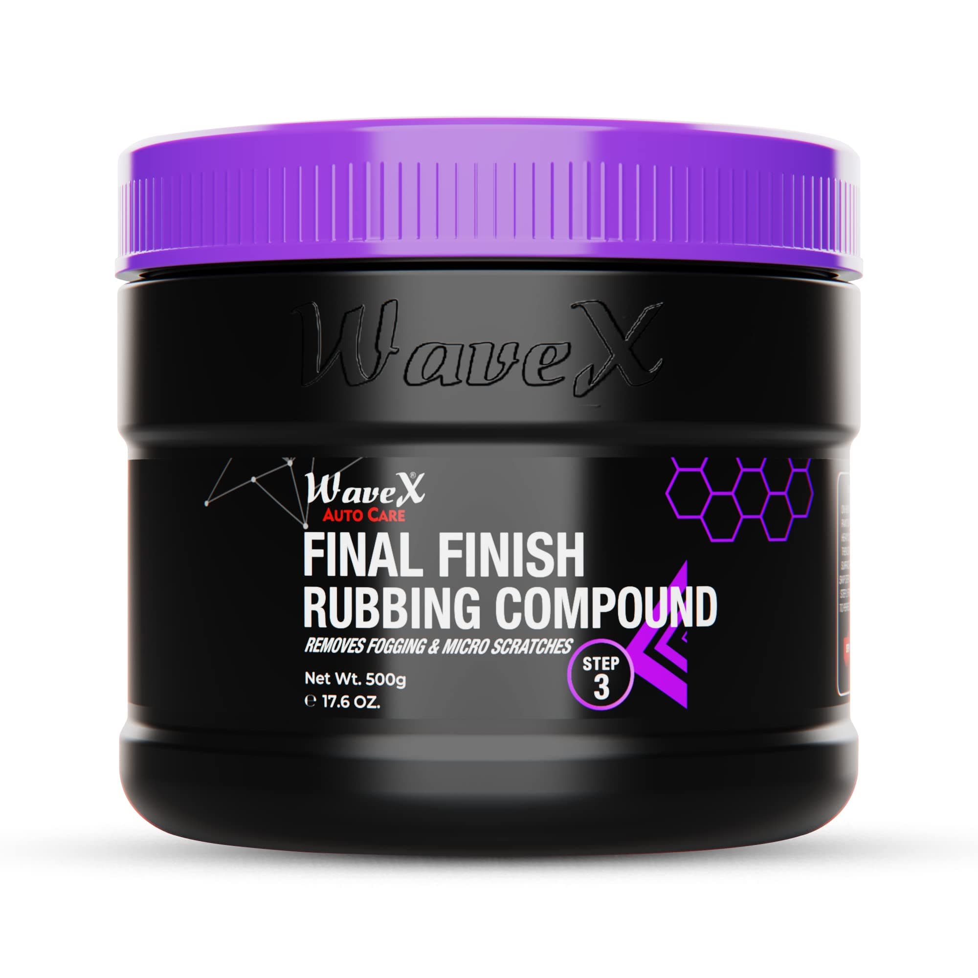 Wavex® Rubbing Compound Final Finish (500gm) Low Cut Super High Gloss