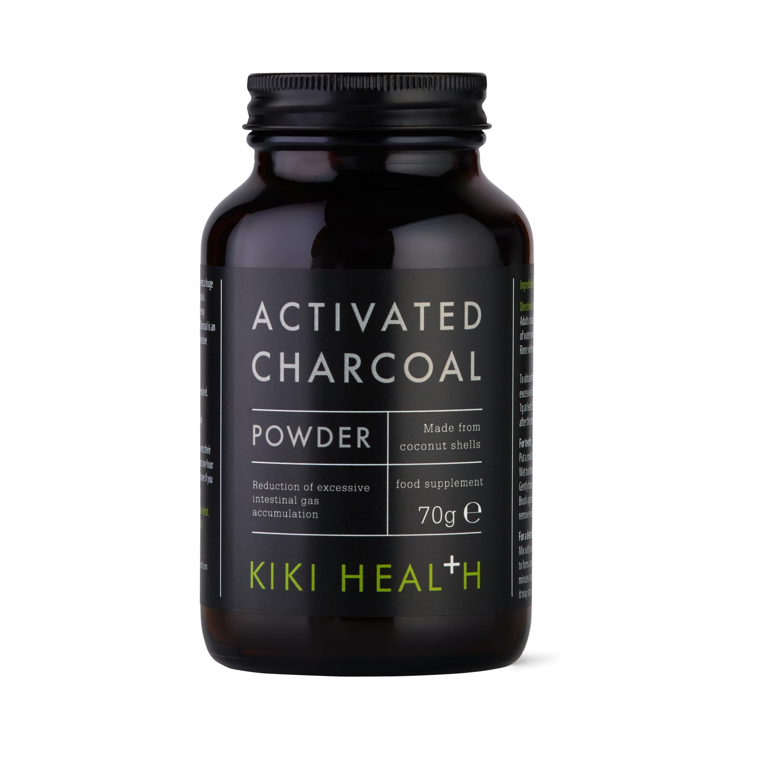Kiki Health Activated Charcoal Powder, 70 Gm