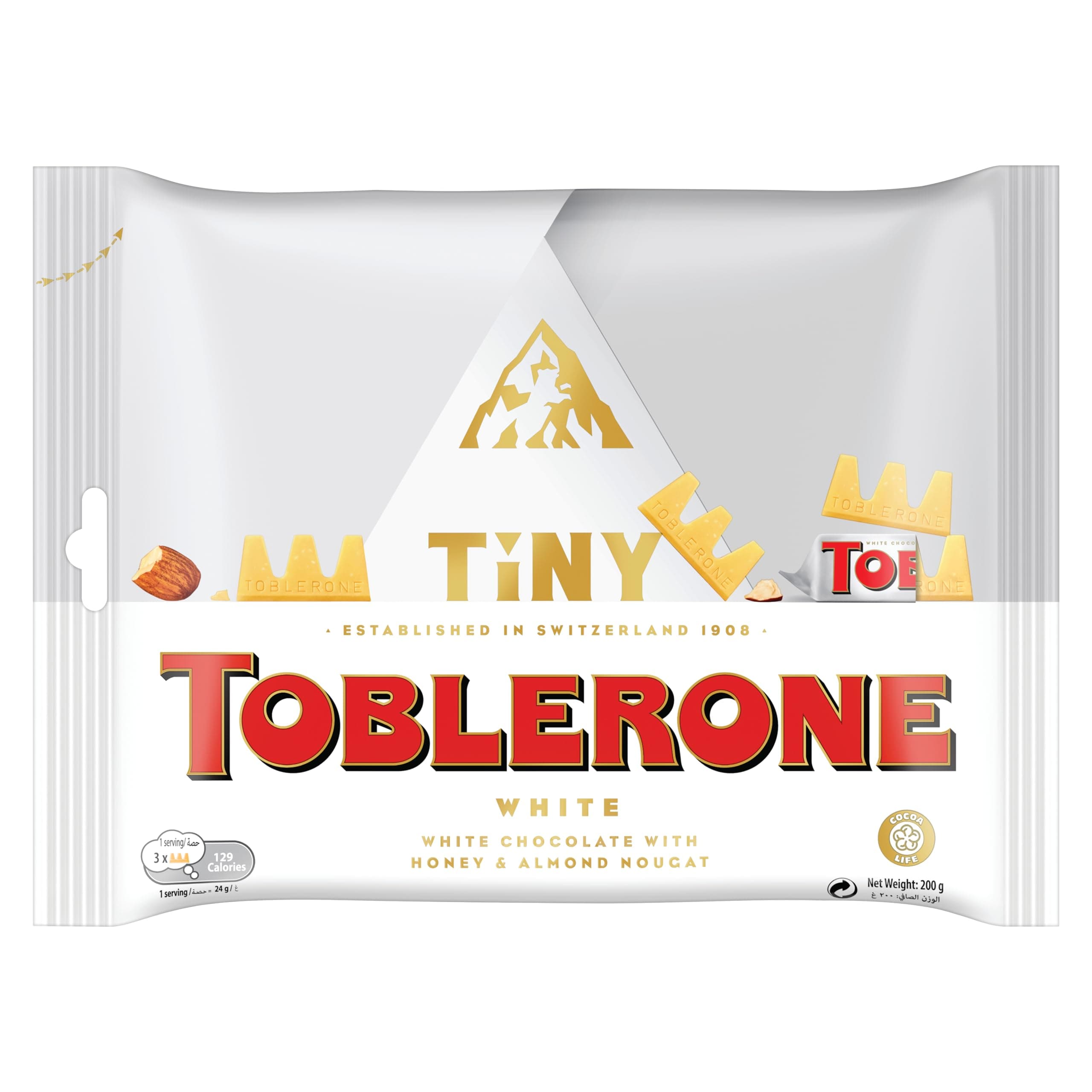 Toblerone Swiss White Chocolate 200g
