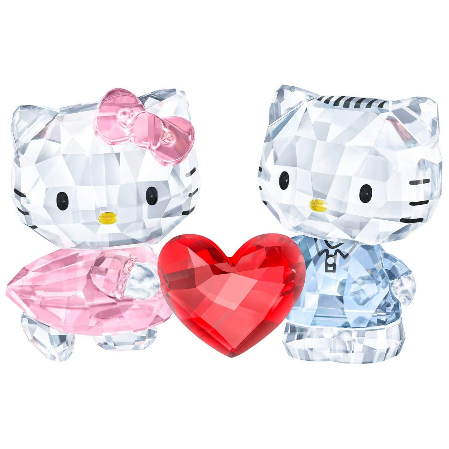 Swarovski Hello Kitty & Dear Daniel Crystal Figurine, Crystal, Multi-Colour, 8.2
