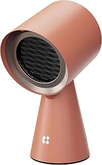 CIARRA Portable Range Hood, Desktop Range Hood with 2 Speed Exhaust Fan, Detachable Aluminum Filter, Large Oil Collection Cup, Portable Kitchen Exhaust Fan for Cooking Indoor BBQ, Hot Pot, Orange