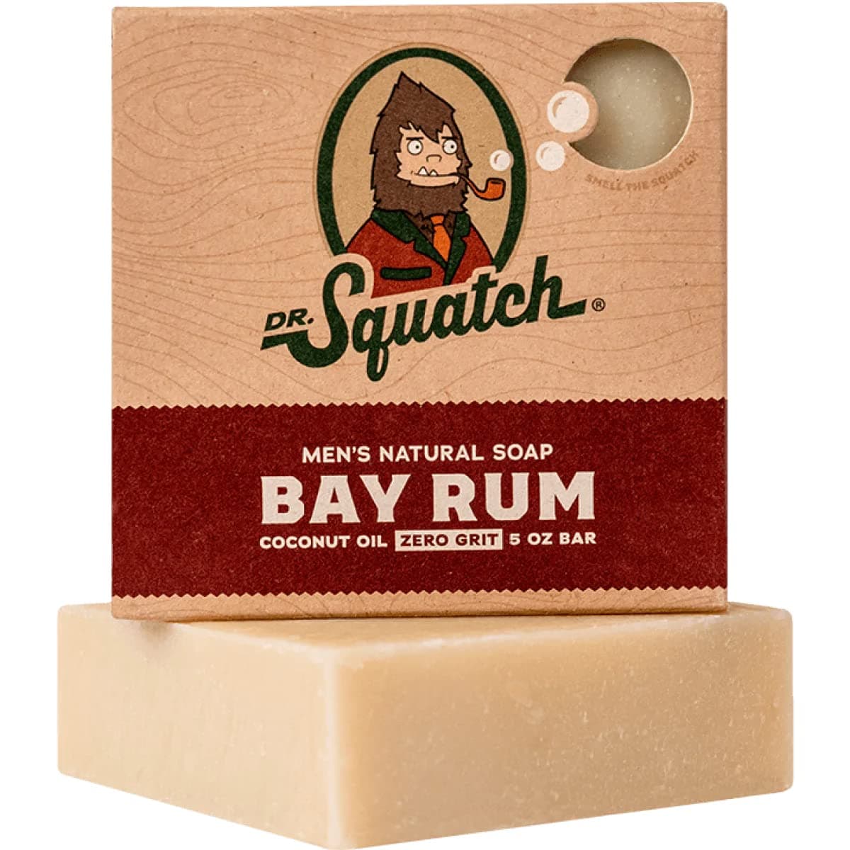 All Natural Bar Soap For Men With Zero Grit 5 Ounce (Pack Of 1) Bay Rum