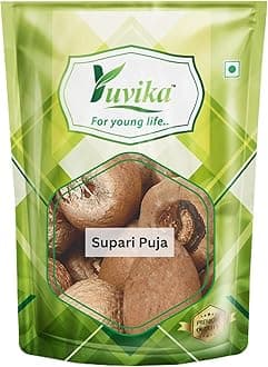 YUVIKA Supari Puja - Areca Nut - Betel Nut 200 Grams