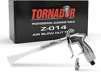 - Tornador Z-014 Air Blow Out Tool | High-Performance Air Blower for Fast Car Detailing | Quickly Cleans & Dries Hard-to-Reach Areas | Essential Tool for Professionals