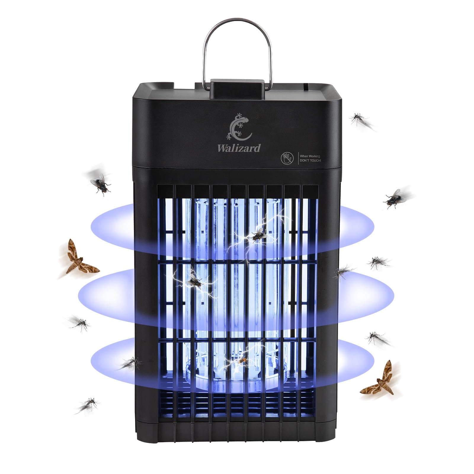 Electric Mosquito Bug Killer Lamp: 4200V Powerful Electric Bug Zapper Fly Killing Lamp 18W Insect Killer for Indoor and Garden