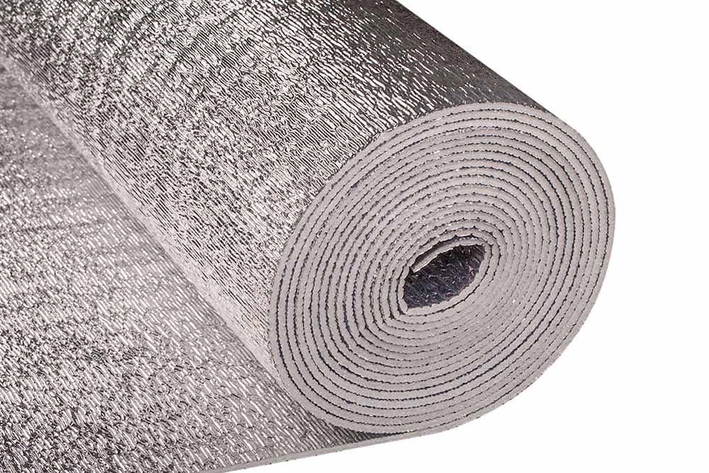 Reflective Thermal Foil Foam Insulation- (4 X 50 Ft Roll) Commercial Grade, Radiant Barrier, Garage Door Insulation Kit, Weatherproofing Roofs, Attics, Windows, RV's, Soundproofing, Noise Insulation