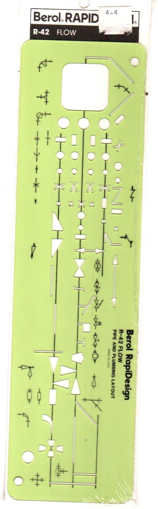 Berol, RapiDesign, R-42, Flow