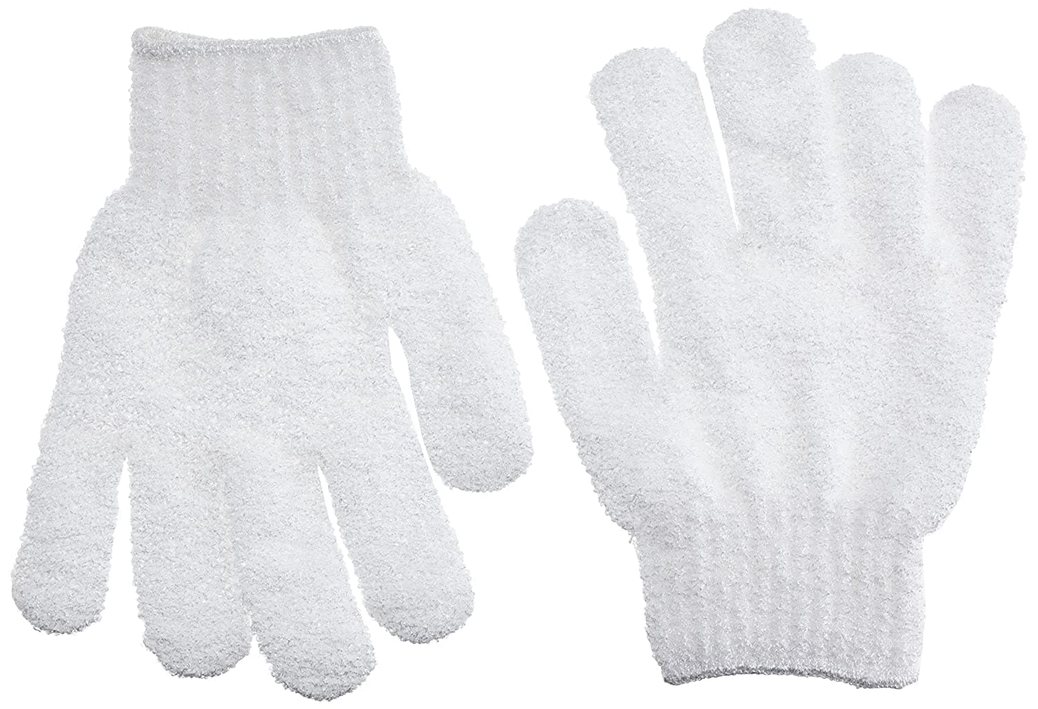 Beautytime Exfoliating Bath Gloves, 2 count, (Pack of 2)