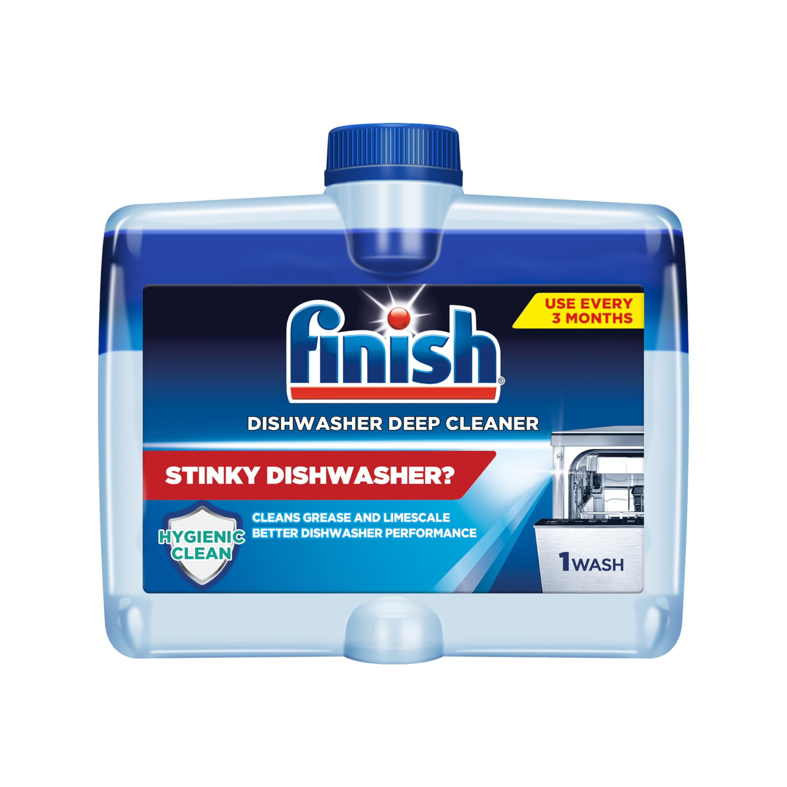 Finish Liquid Fresh Dishwasher Cleaner, 8.45ounce