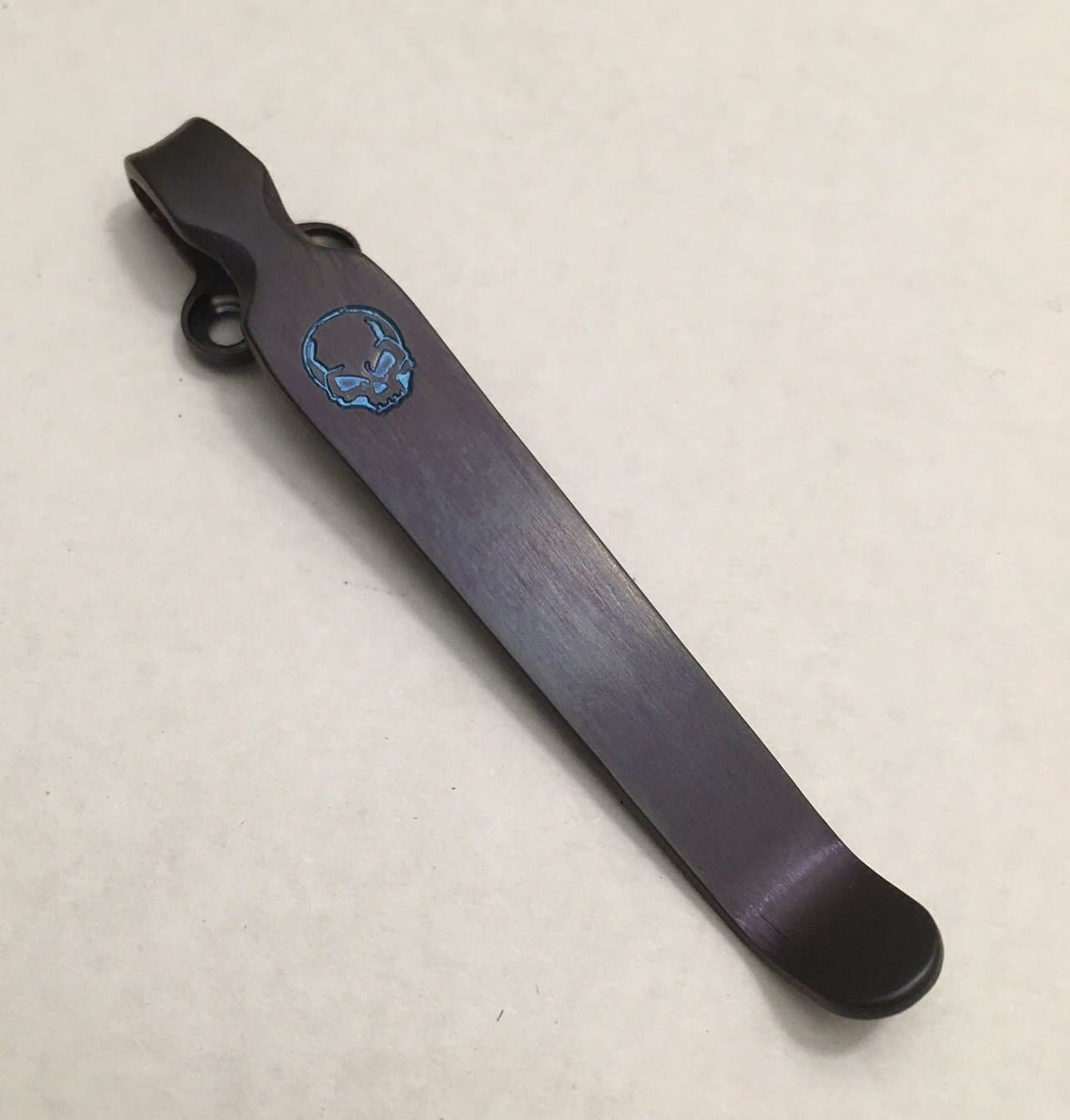 Titanium Deep Carry Pocket Clip for Spyderco Knives Paramilitary 2 Yojimbo 2 Endura 4 Delica 4 Stretch Ulize Police