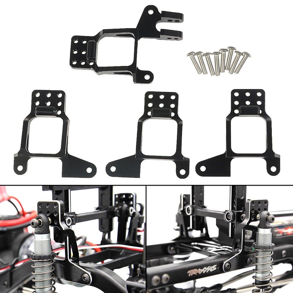 1/10 RC Aluminum Front/Rear Shock Tower Hoops Bracket Mount For TRAXXAS TRX-4