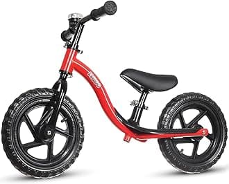 KRIDDO Toddler Balance Bike 2 Year Old, Age 18 Months to 4 Years Old, Early Learning Interactive Push Bicycle with Steady Balancing and Footrest, Gift Bike for 2-5 Boys Girls