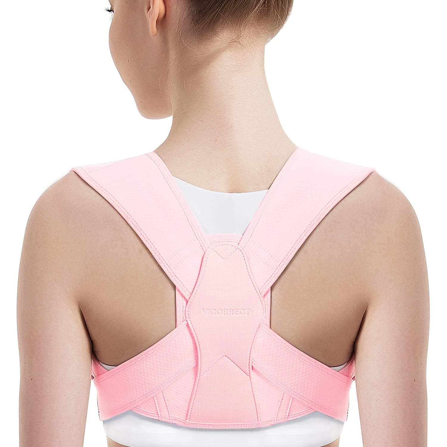 Posture Corrector for Women and Men, Adjustable Upper Back Brace for Clavicle Support and Providing Pain Relief from Neck, Shoulder, and Upper Back (L/XL)